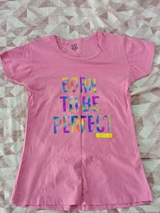 Cute Pink Graphic Tee