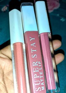 3 Set Nude Pink Shade Lipstick