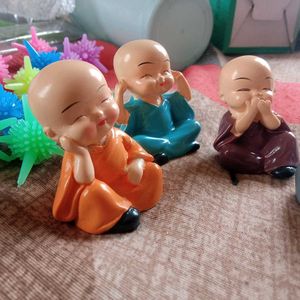 Pack Of 4 Buddha Showpiece