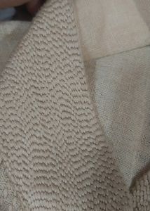 Cream Colour Men&#39;s Collared Kurta