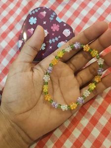 Flower Beaded Bracelet