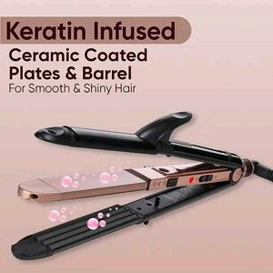 VEGA 3-in-1 Hair Styler - Straight, Curl And Crimp