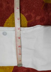 Red Heart Design White Shirt.
