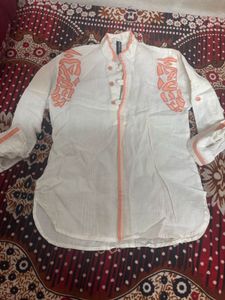 Elegant Embroidered Kurta