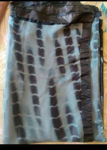 Beautiful Tye/Dye Chiffon Saree