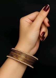 ✨ Stylish Golden Bangles✨
