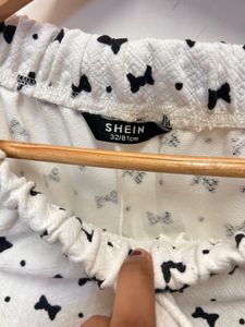 Printed Wide Leg Lounge Pants