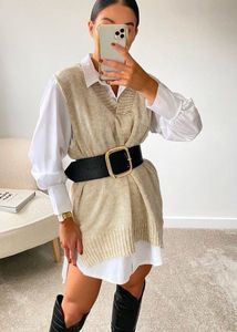 Korean Vest Dress