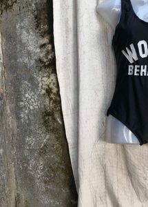 32119. Black Swimsuit - Worst Behavior