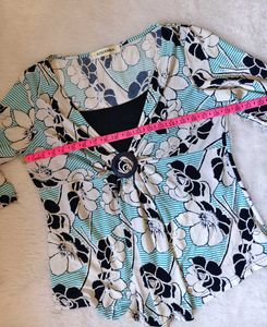 Floral Blouse Top