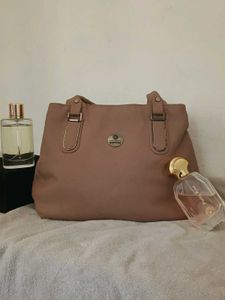 Brown Tote  Office Bag