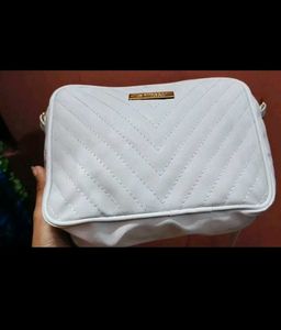 Chevron Quilted Crossbody Bag