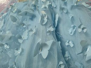 Cute Blue Party Dress