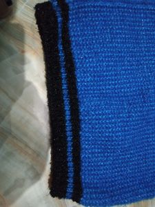 Blue And Black Sweaters Chamkila Wool
