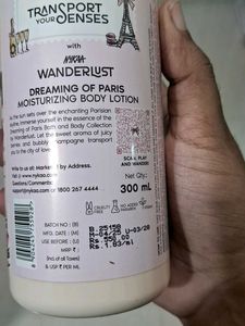 NYKAA Wanderlust Body Lotion