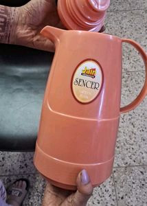 Vintage Peach Thermos