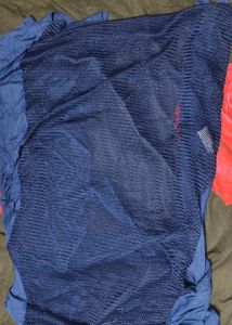 Aker Blue Knitted Hoodie