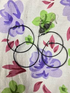 earing and small jhumka Set