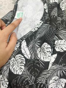 XXL Tropical Print Shirt