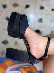 Black Platform Heels