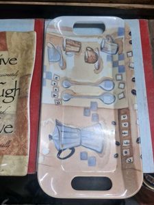 2 Set Decorative Serving Trays