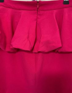 ZARA Pink Mini Skirt