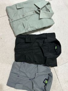 M L Size Shirts Full Sleave