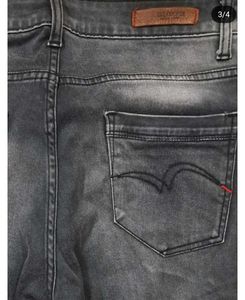 Lee Cooper Charcoal Skinny Jeans