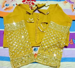 Beautiful Embroidery  Design Work Blouse