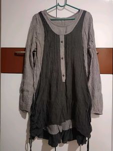 Layered Look Tunic Dress