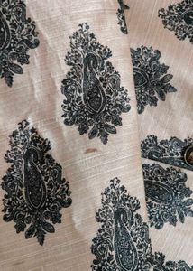 Beige Indo Western