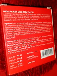 MyGlam XOXO I Shadow Palette