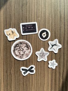 Black Phone Case Stickers