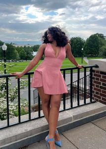 ZARA Dusty Rose Mini Dress