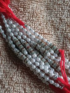 12 Pc Silver Stone Rakhi