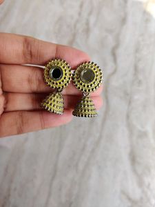 Light Yellow Jhumka