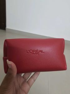 Loreal × Nykaa Makeup Pouch New