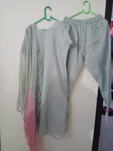 Elegant Embroidered Kurta Set