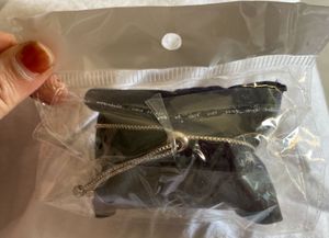 Silver Tone Baguette Stone Adjustable Bracelet