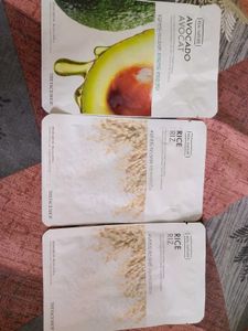 Korean Sheet Mask Combo Of 3