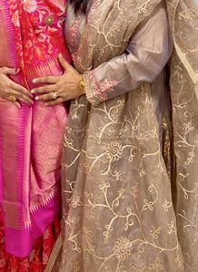 Heavy Palazzo And Gota Work Matching Dupatta Combo