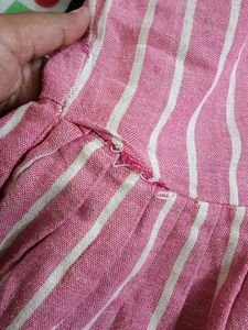 Striped Pink Dress