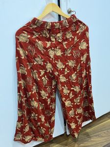 Max Printed Rust Culottes Women