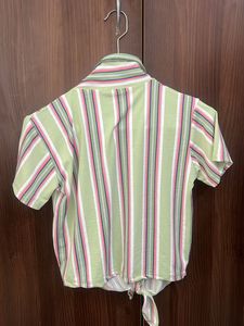 Women Tie-up Crop Top