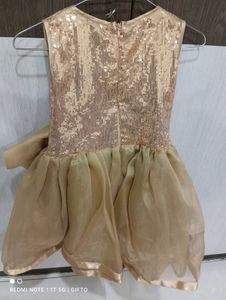 Sparkly Gold Party Dress