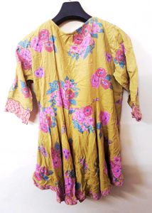 Haldi Special 2 Piece Dress