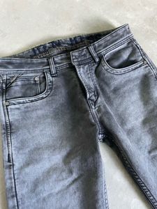 Gray Denim Jeans