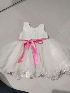 Party Wear Frock For 1-2 Year Girl