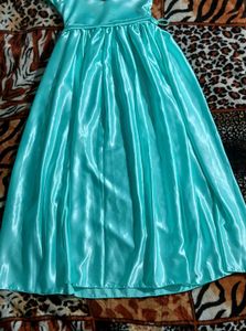 Blue Ball  Gown Dress
