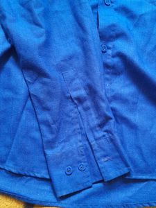 Blue Long Sleeve Shirt